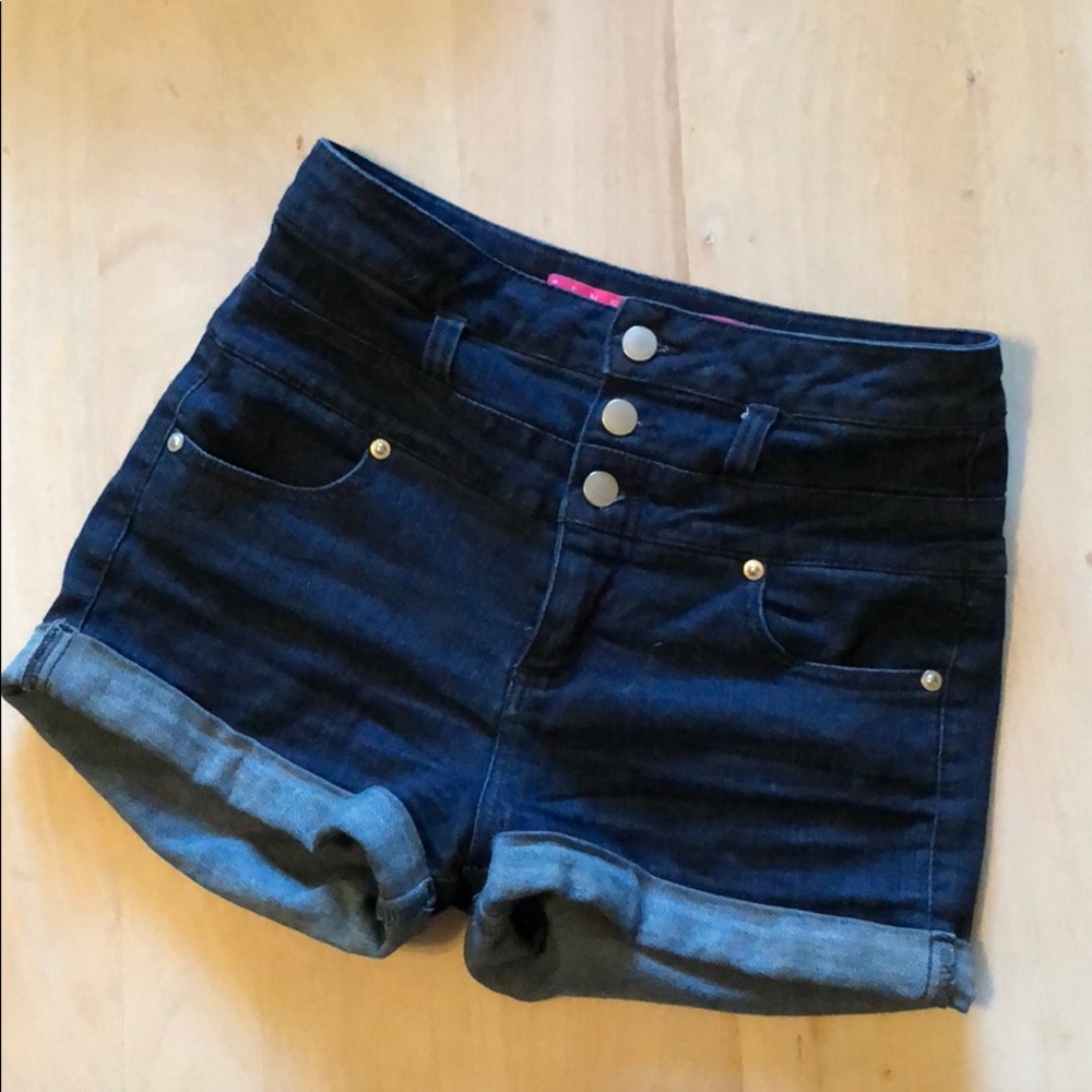 High waisted shorts